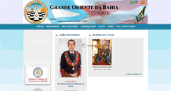 Desktop Screenshot of goba.org.br