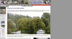 Desktop Screenshot of goba.org.uk
